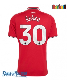 Manchester United Benjamin Sesko #30 Tricou Fotbal Replică 2026-27 Barbati Acasa